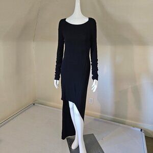 Elizabeth and James Black Asymmetric dress size M
